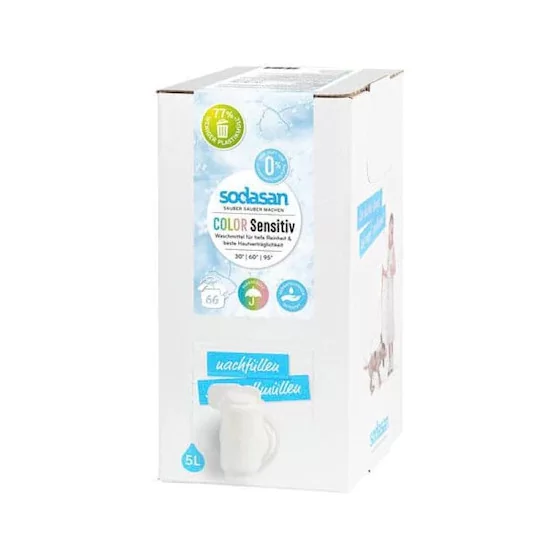 Detergent rufe lichid Sensitiv Sodasan 5 l